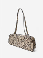 Addie Baguette Bag - Snakeskin