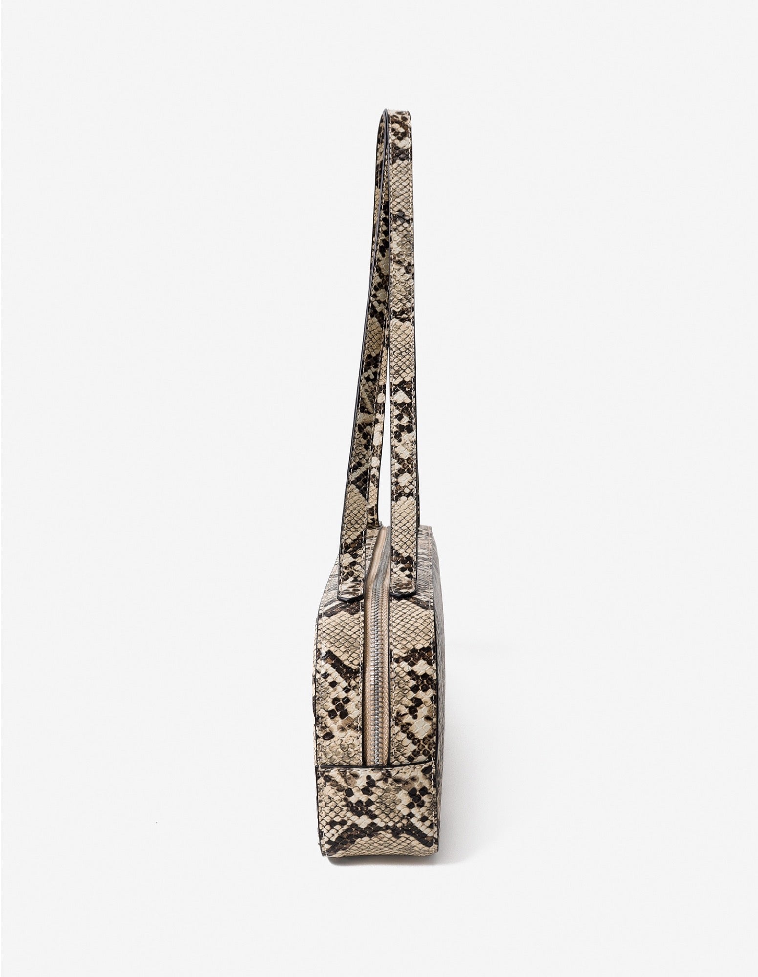 Addie Baguette Bag - Snakeskin
