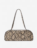 Addie Baguette Bag - Snakeskin