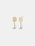 Amélie Bridal Earrings in 18K Gold Plated