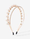 Ariana Pearl Diamanté Headband