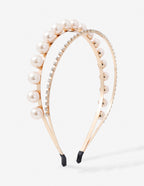 Ariana Pearl Diamanté Headband
