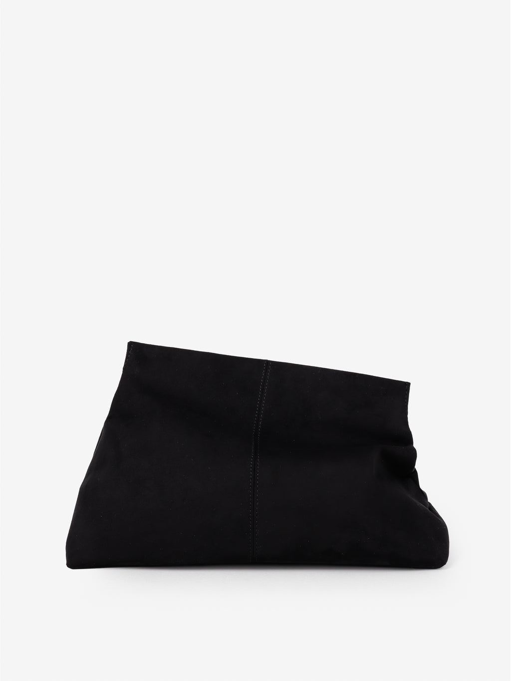 Becca Suede Clutch Bag - Black