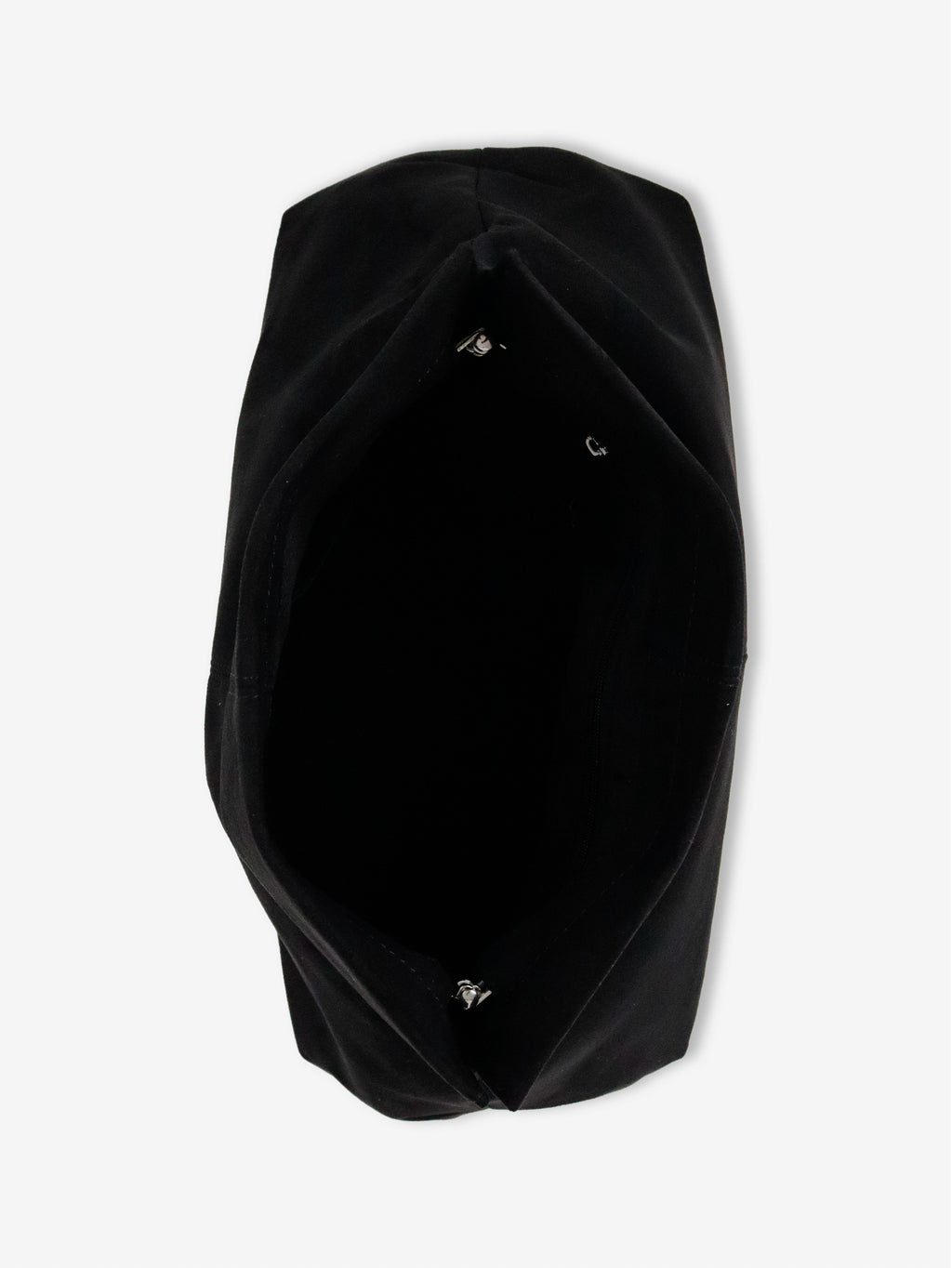 Becca Suede Clutch Bag - Black