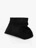 Becca Suede Clutch Bag - Black