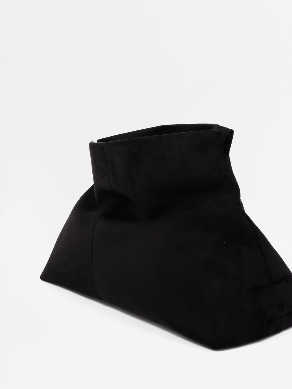 Becca Suede Clutch Bag - Black