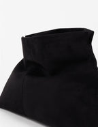 Becca Suede Clutch Bag - Black
