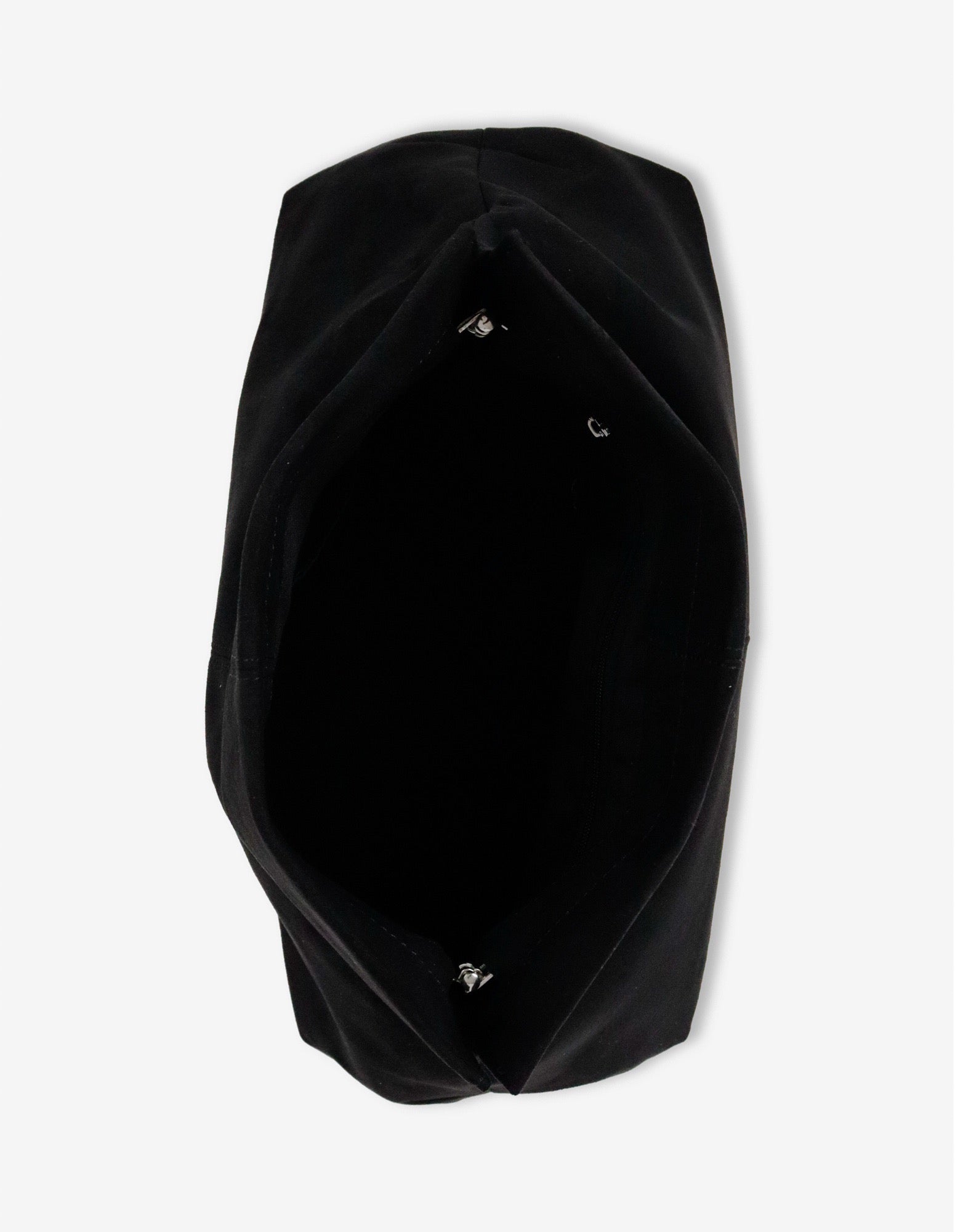 Becca Suede Clutch Bag - Black