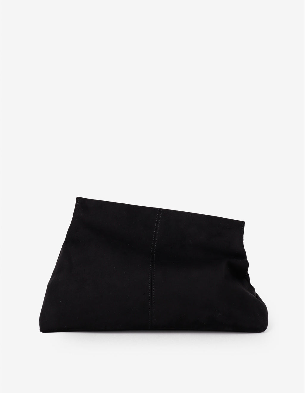 Becca Suede Clutch Bag - Black