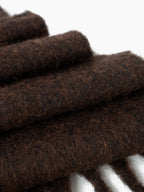 Betty Fluffy Scarf - Brown