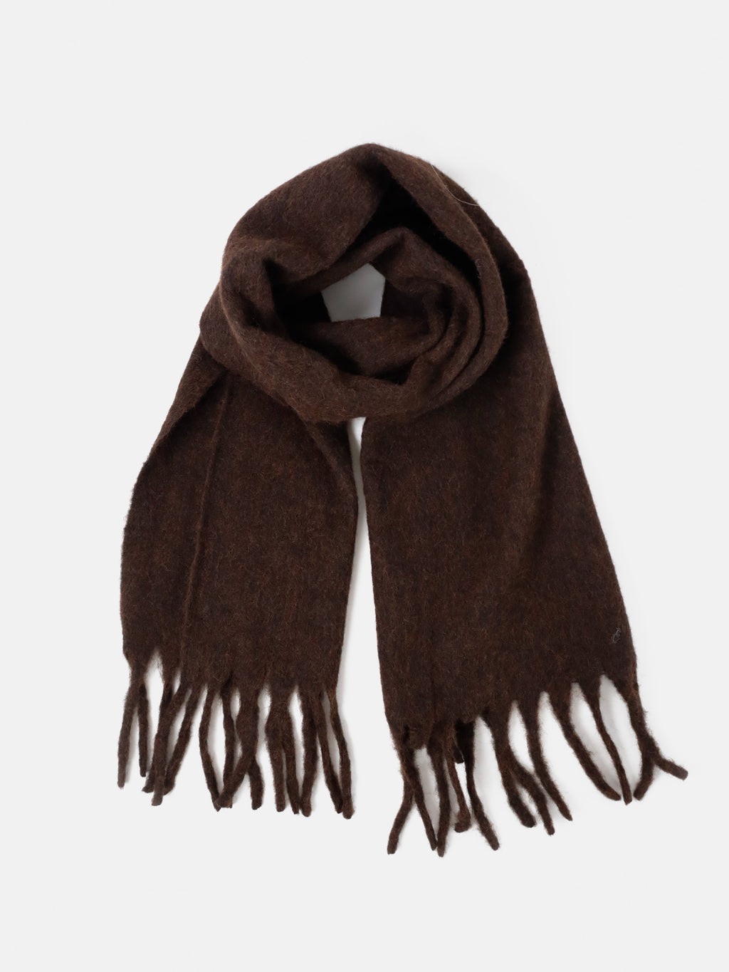 Betty Fluffy Scarf - Brown