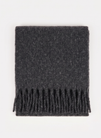 Betty Fluffy Scarf - Charcoal