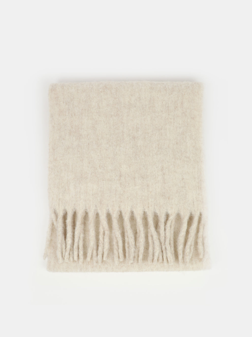 Betty Fluffy Scarf - Oatmeal