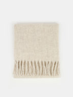 Betty Fluffy Scarf - Oatmeal