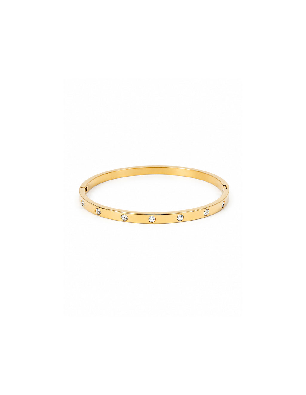 Bianca Chunky Bangle - Gold Plated