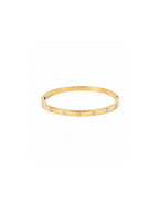 Bianca Chunky Bangle - Gold Plated