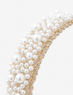 Bianca Pearl Beaded Headband