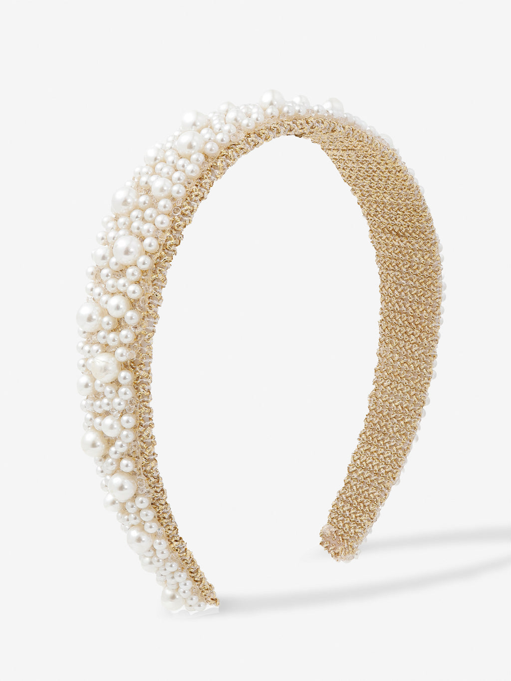 Bianca Pearl Beaded Headband