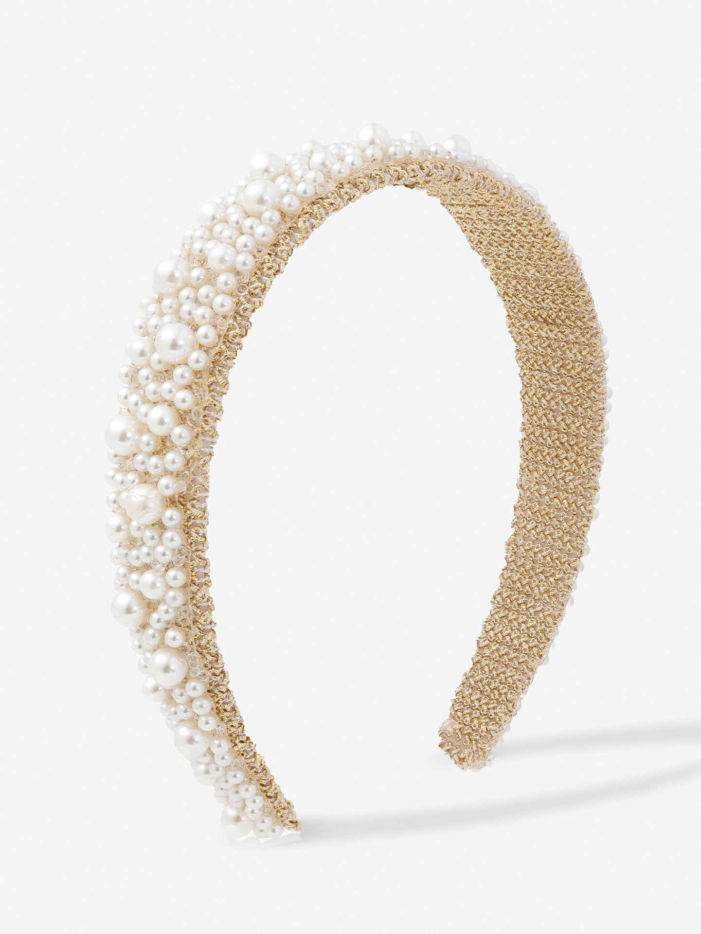 Bianca Pearl Beaded Headband