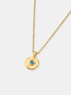 Birthstone Necklace - 18K Gold Plated