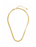 4mm Snake Necklace - 18K Gold Plated