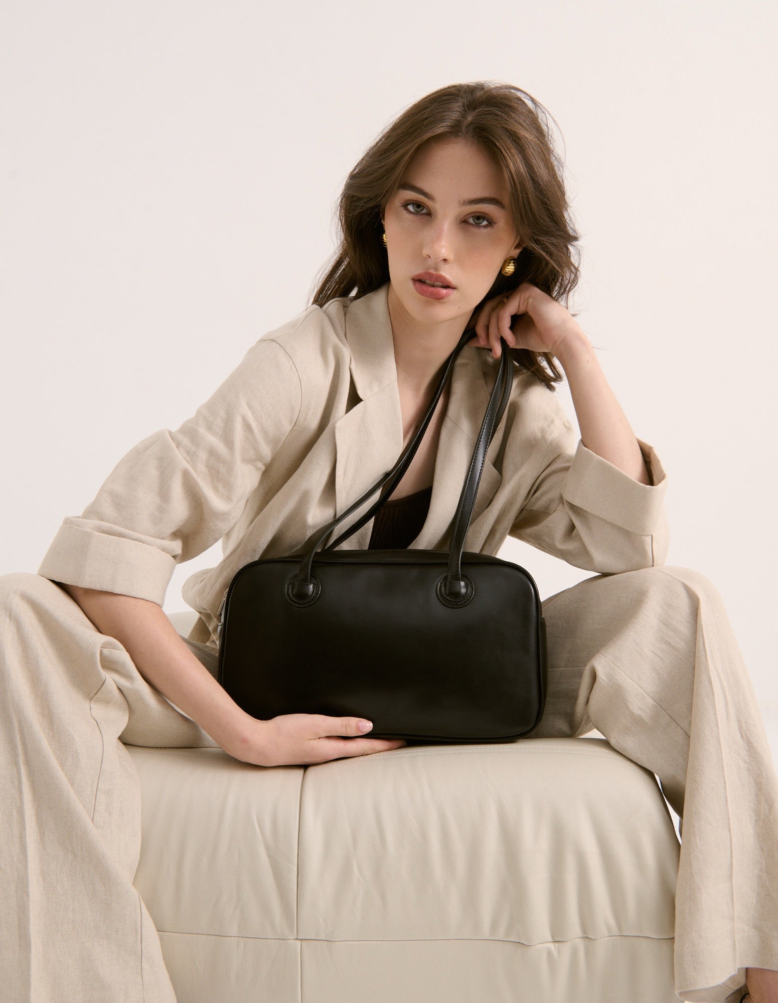 Brenna Shoulder Bag - Black