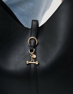 Carmella Slouchy Shoulder Bag - Black