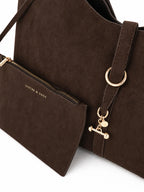 Carmella Slouchy Shoulder Bag - Brown