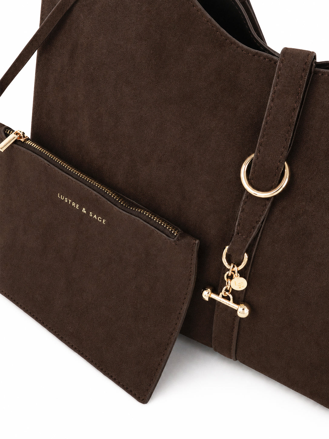 Carmella Slouchy Shoulder Bag - Brown
