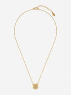 Lucky Clover Pendant Necklace - 18K Gold Plated