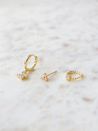 Celin Gold Stacker Earring Set