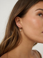 Celin Gold Stacker Earring Set