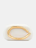 Celina Statement Clutch Bag - White