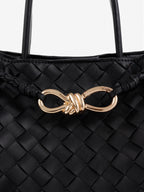 Chantel Woven Multiway Handbag - Black