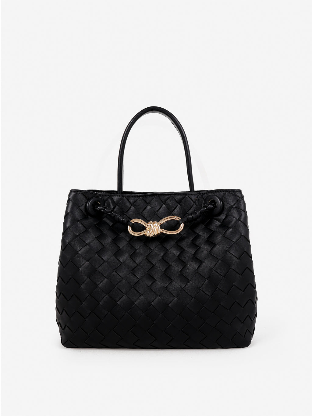 Chantel Woven Multiway Handbag - Black