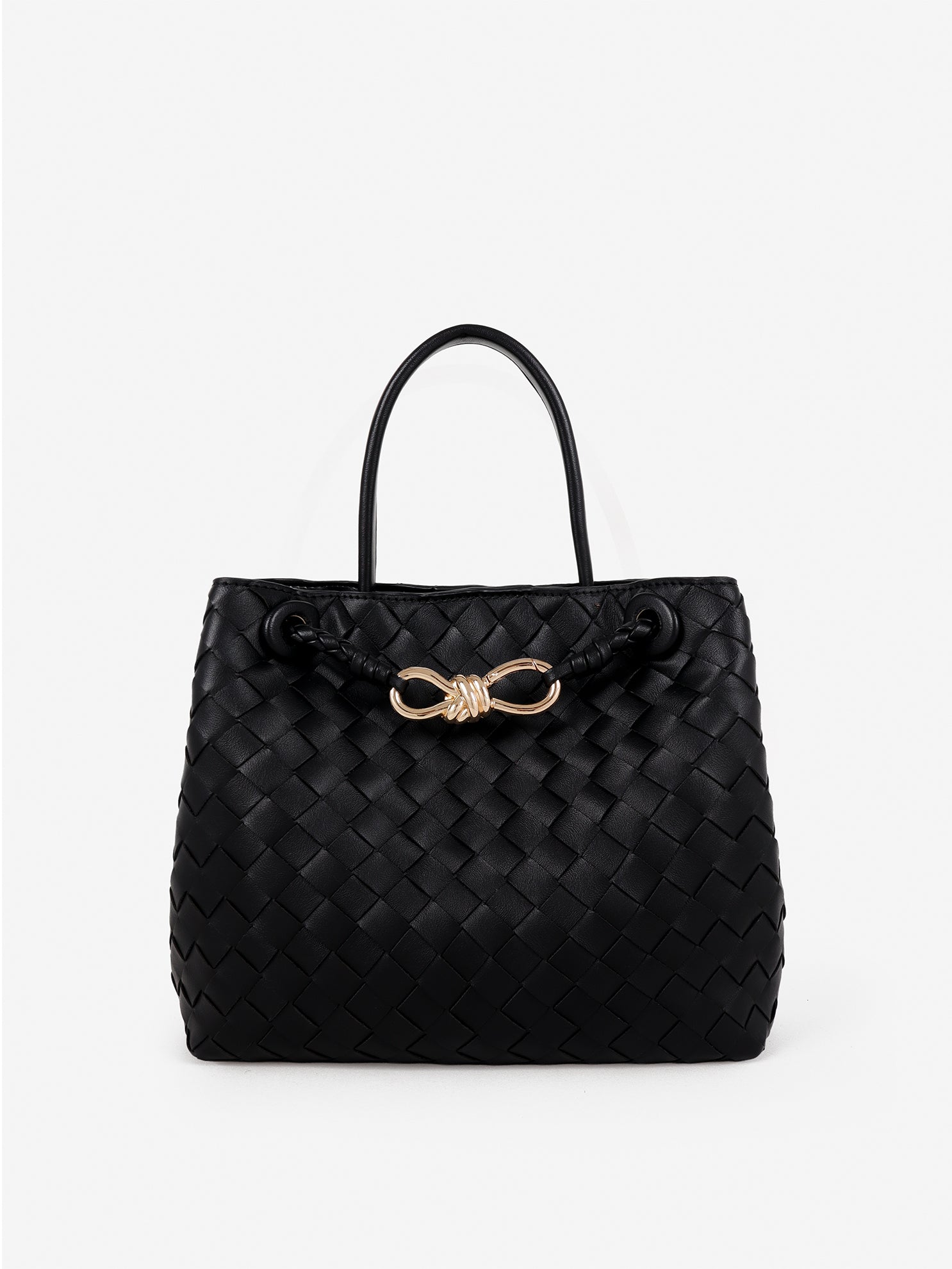 Chantel Woven Multiway Handbag - Black
