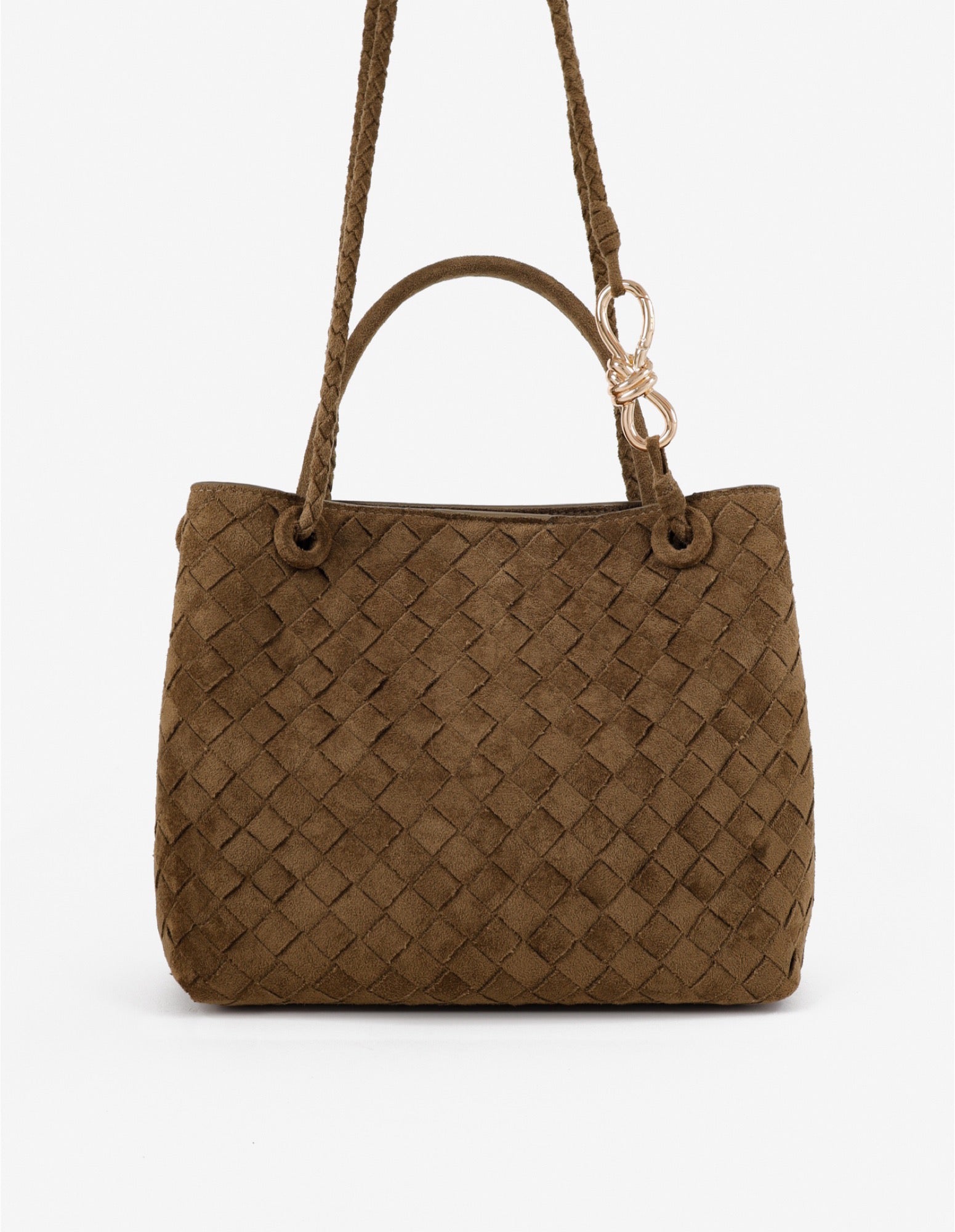Chantel Woven Multiway Handbag - Olive