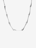 Chrome Sterling Silver Plated Necklace