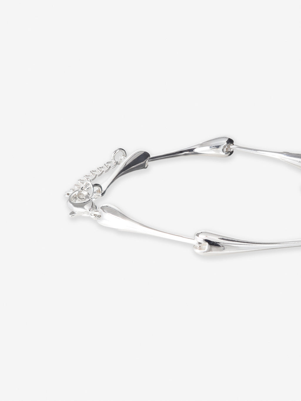 Chrome Sterling Silver Plated Bracelet