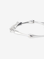 Chrome Sterling Silver Plated Bracelet