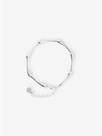 Chrome Sterling Silver Plated Bracelet