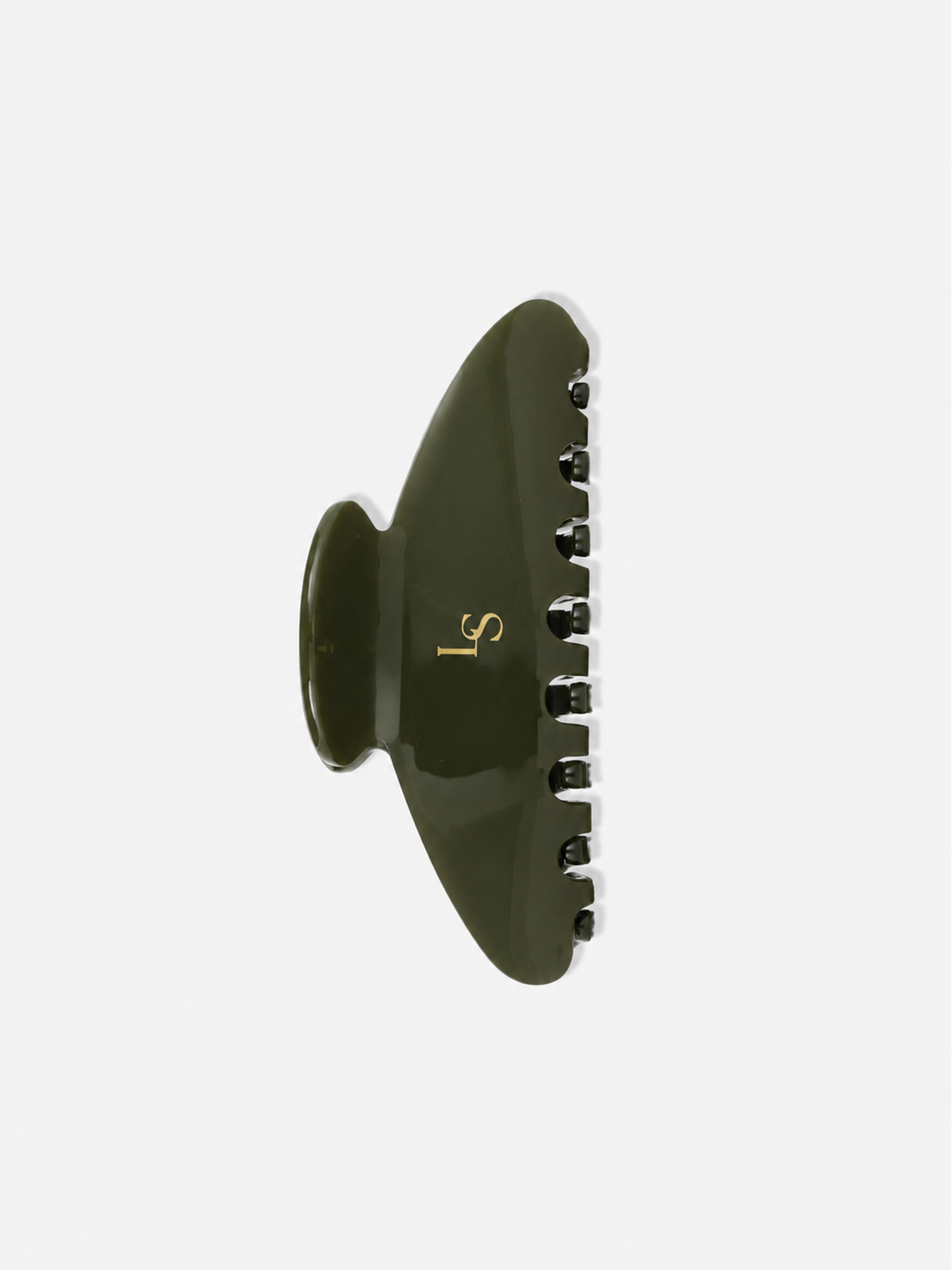 Classic Everyday Hairclip - Olive
