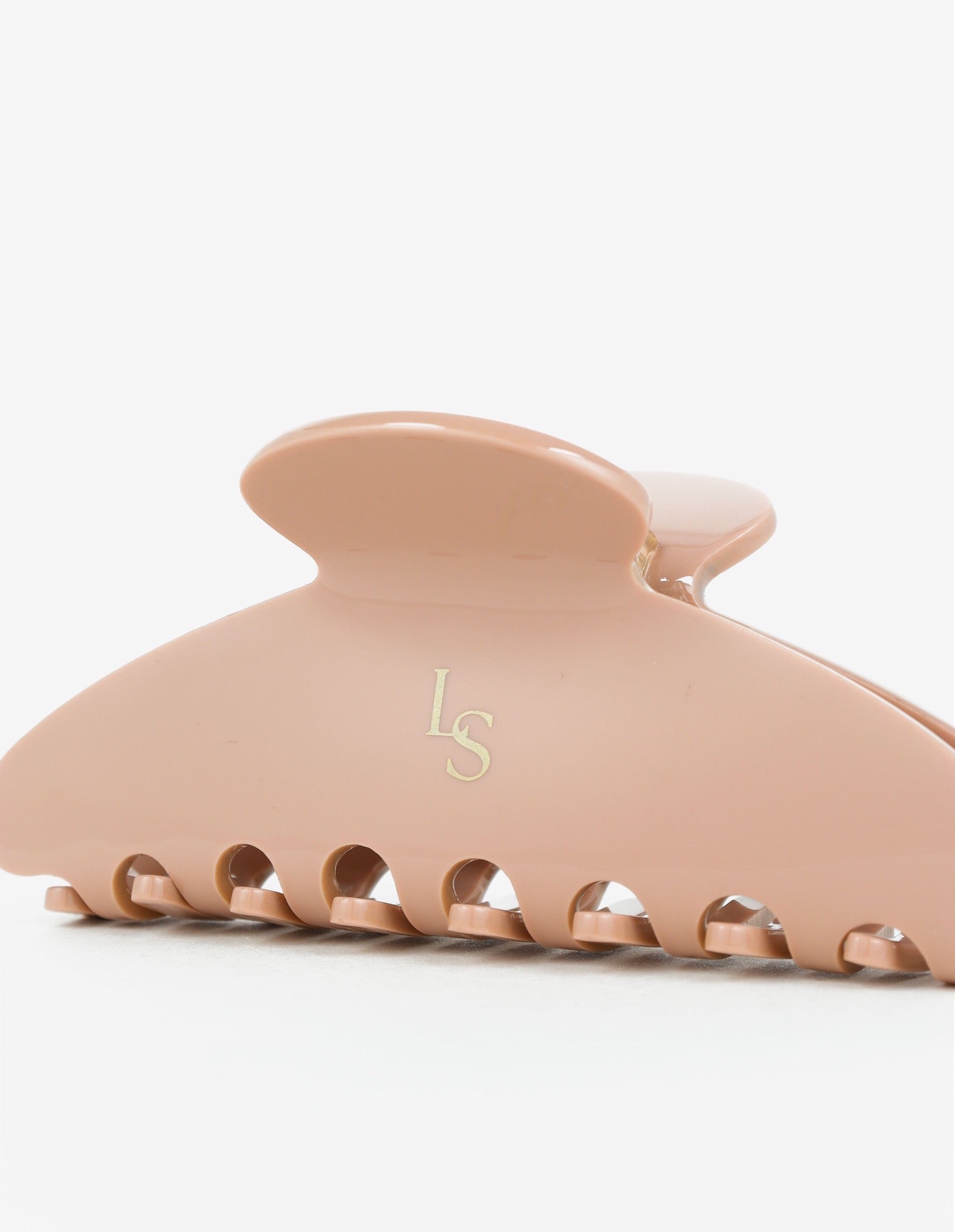 Classic Everyday Hair Claw Clip - Nude