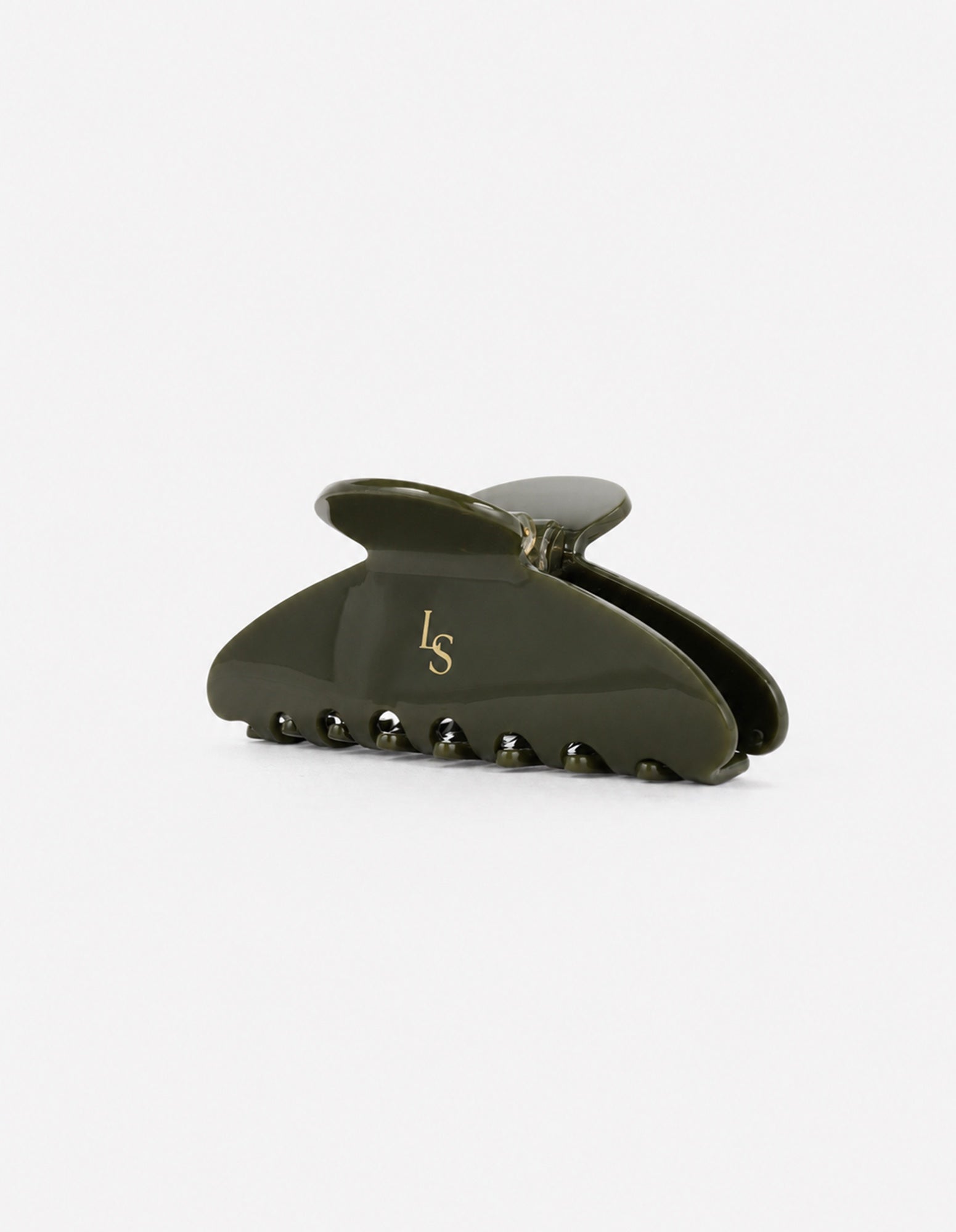 Classic Everyday Hairclip - Olive