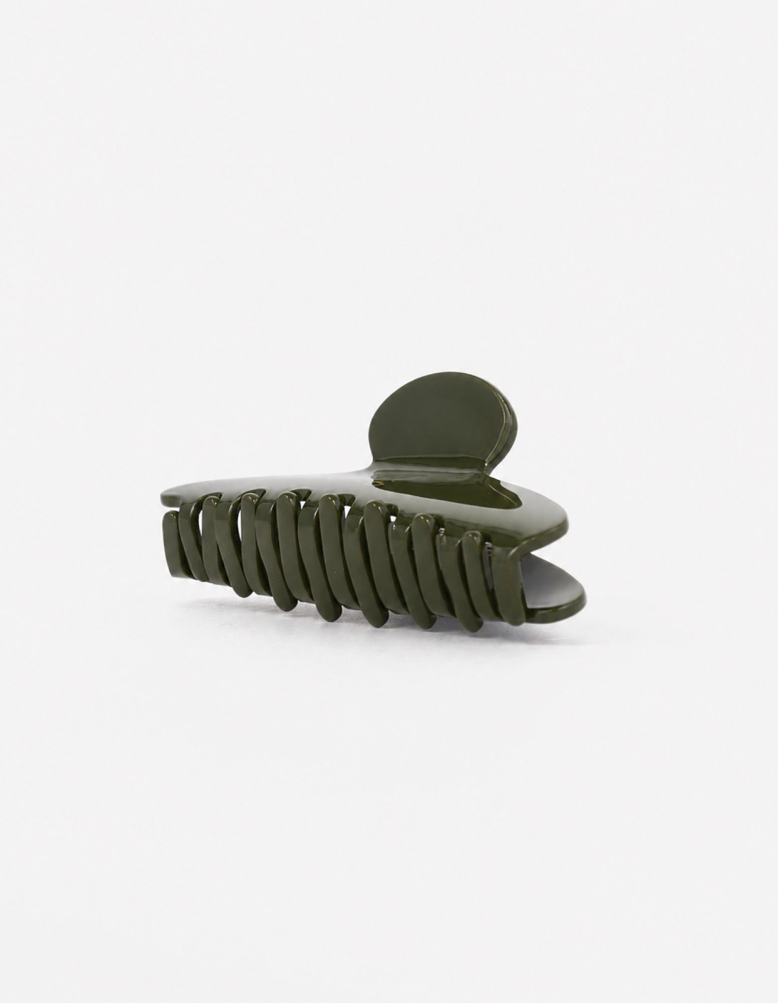 Classic Everyday Hairclip - Olive