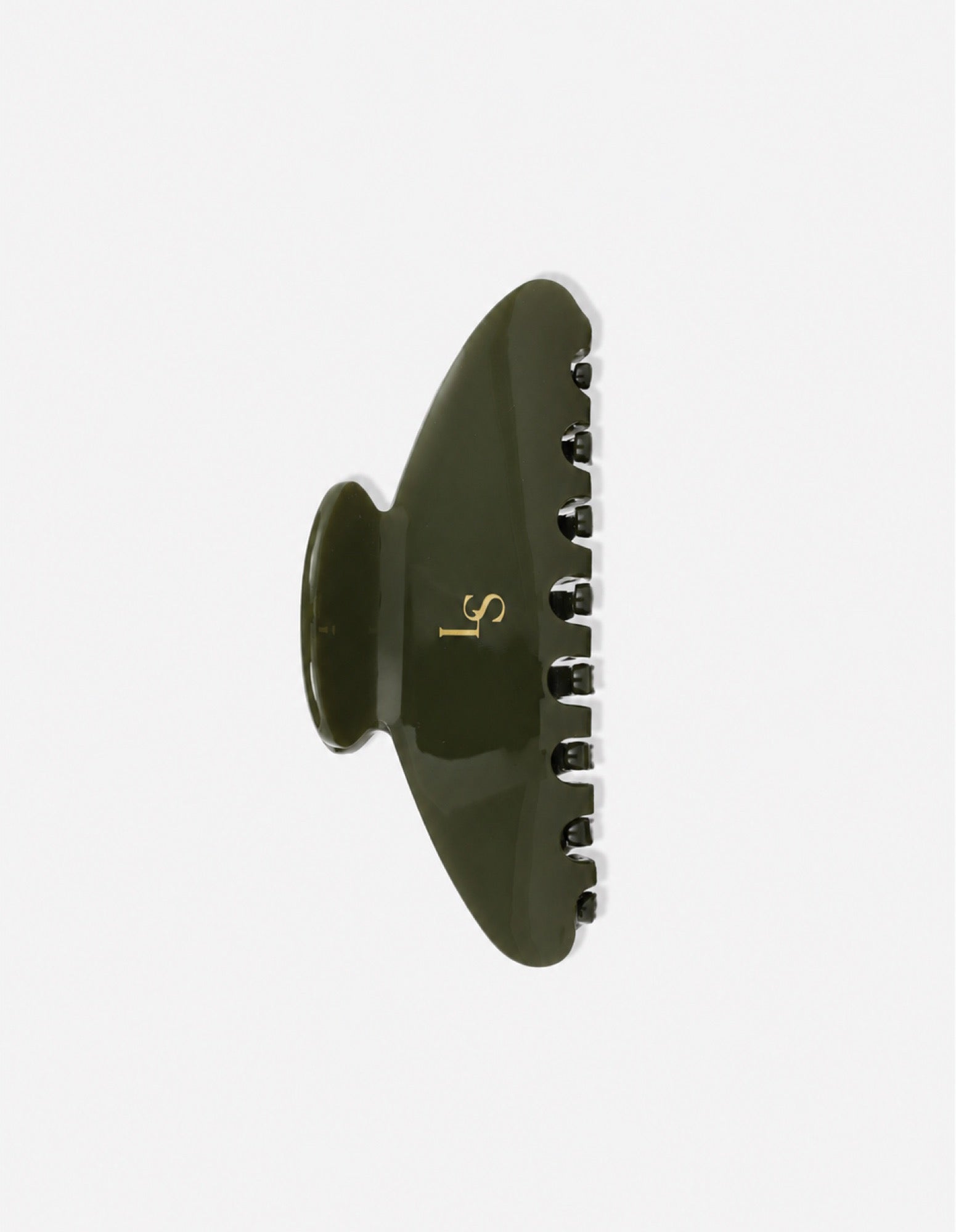 Classic Everyday Hairclip - Olive