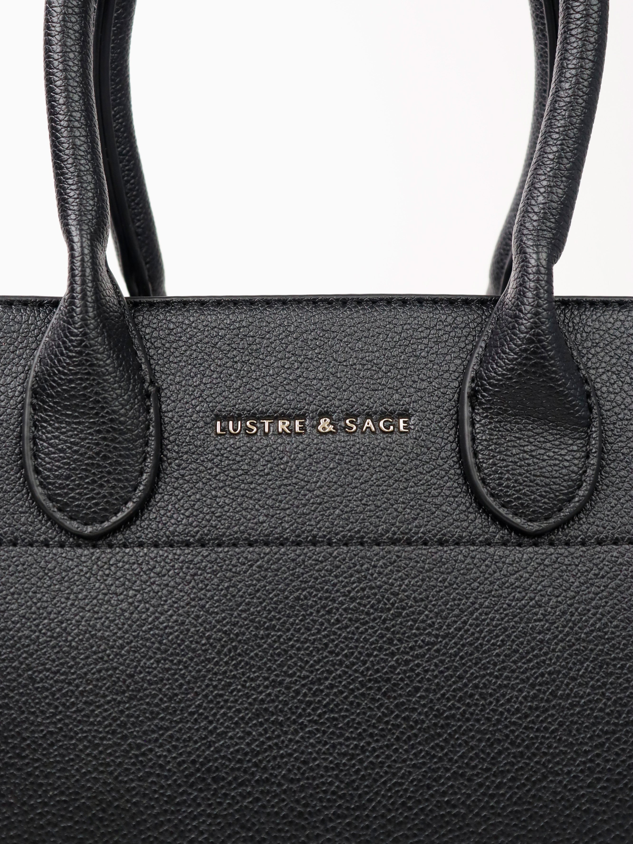 Clemence Medium Tote Bag - Black