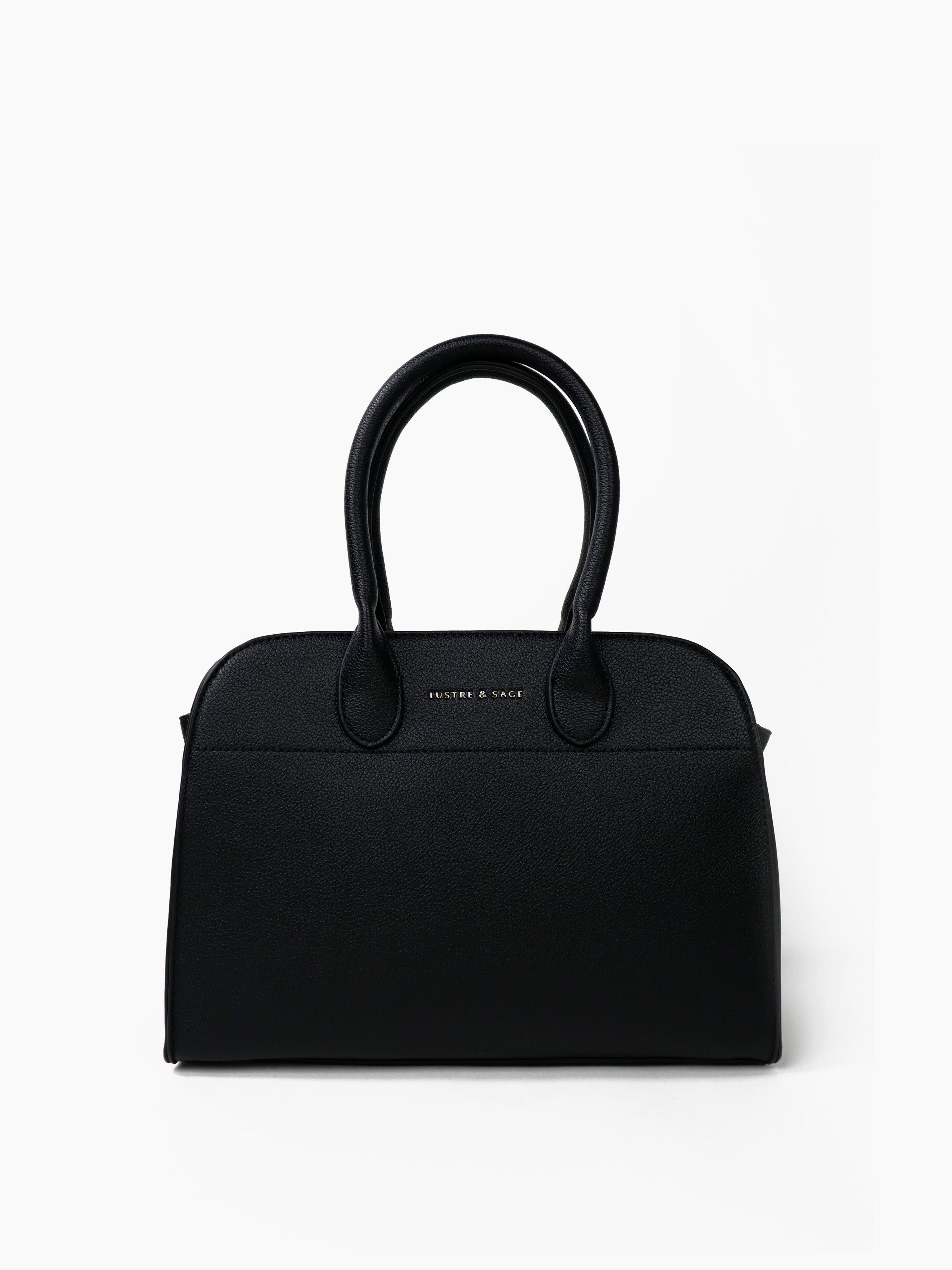 Clemence Medium Tote Bag - Black