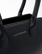 Clemence Medium Tote Bag - Black
