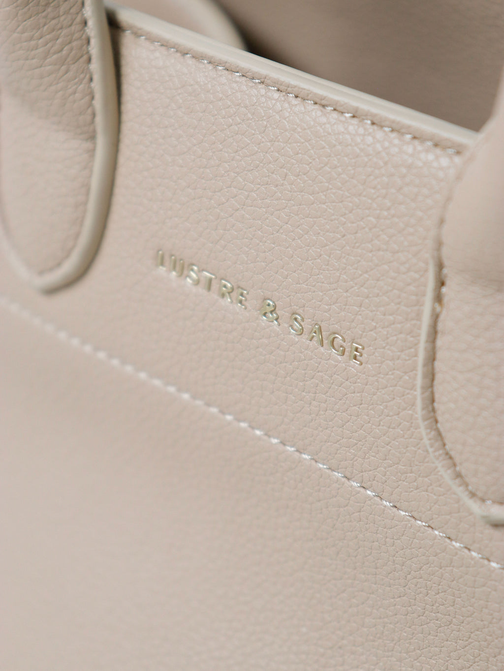 Clemence Medium Tote Bag - Stone